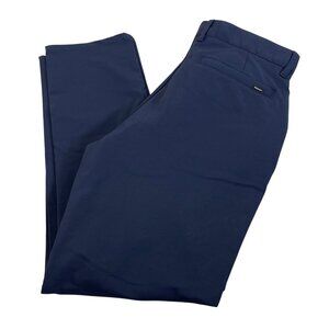 Rohan Transfer Trousers Pants Mens 36R Navy Blue Performance Golf Walking Pocket